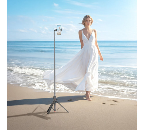 Штатив ACEFAST E31 selfie stick with automatic tripod Black (6974316284888)