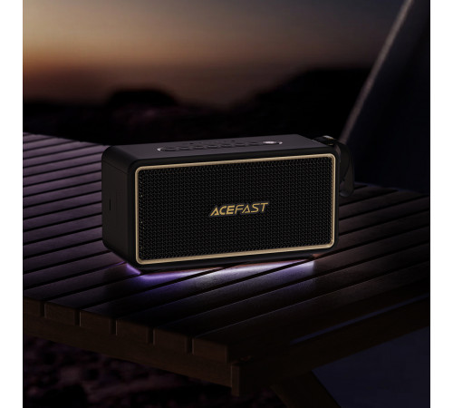 Портативна колонка ACEFAST K3 Ultra portable wireless speaker, 60W, IPX6, Black (6974316285106)