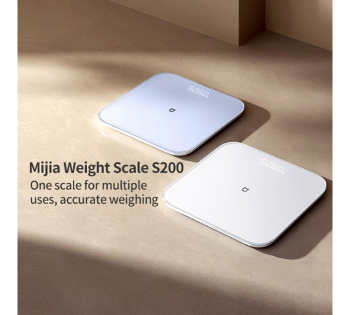 Розумні ваги Xiaomi Mijia Scale S200 Bluetooth 5.0 Blue (BHR8411CN)