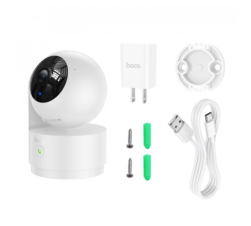 Камера Hoco D8 Indoor PTZ HD camera (EU) (6942007659093)