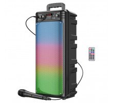 Портативна колонка HOCO BS52 Billowing outdoor BT speaker, 10W*2, Black (6931474780799)