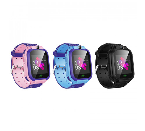 Дитячий смарт-годинник HOCO Y105 36mm. 400 mAh children phone watch Pink (6942007658652)