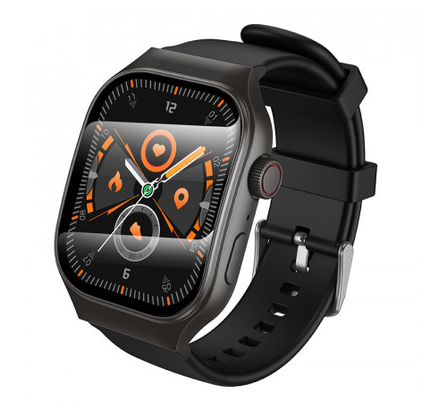 Смарт-годинник HOCO Y33 51mm. 200 mAh. Smart sports watch (call version) Black (6942007660815)