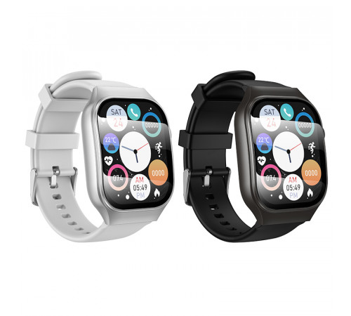 Смарт-годинник HOCO Y33 51mm. 200 mAh. Smart sports watch (call version) Black (6942007660815)