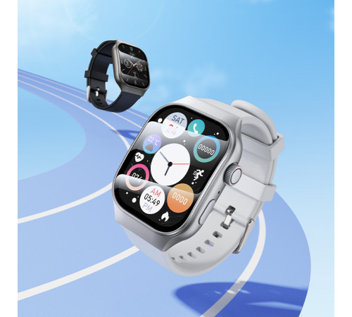 Смарт-годинник HOCO Y33 51mm. 200 mAh. Smart sports watch (call version) Silver (6942007660822)