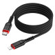 Кабель Hoco X59 Victory PD charging data cable iP(L=1M) Black (6931474793997)