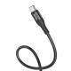 Кабель Hoco X72 Creator silicone charging data cable for Type-C Black (6931474761798)
