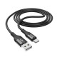 Кабель Hoco X72 Creator silicone charging data cable for Type-C Black (6931474761798)