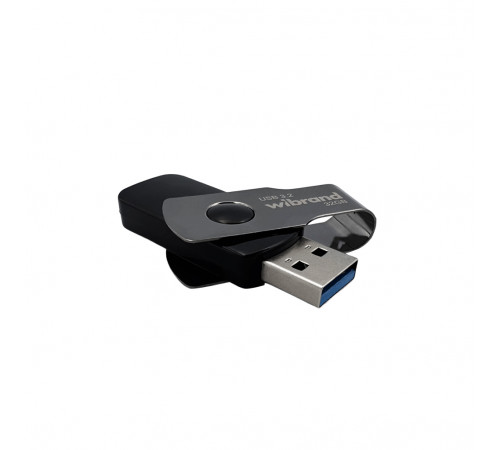 Флеш-накопичувач Wibrand USB 3.2 Gen1 Lizard 32GB Black (WI3.2/LI32P9B)