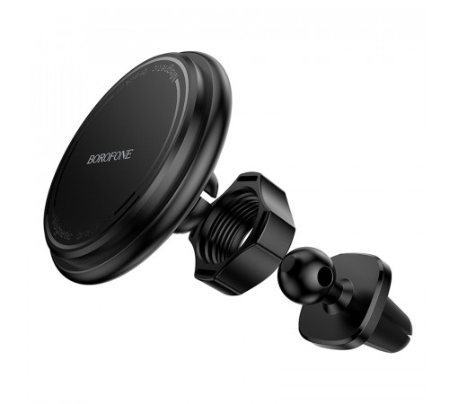 Автотримач для телефона BOROFONE BH135 Parker ring magnetic car holder(air outlet) (6941991121401)