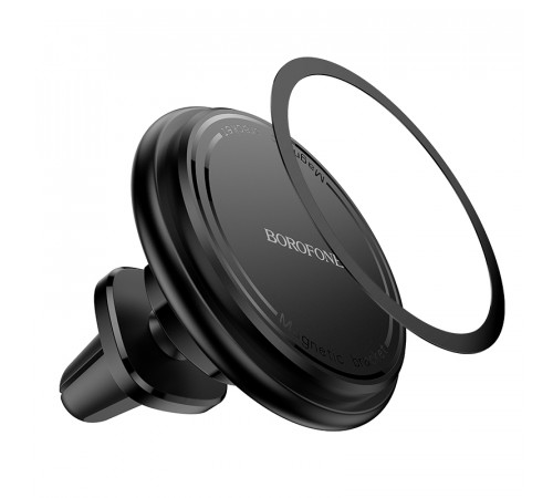 Автотримач для телефона BOROFONE BH135 Parker ring magnetic car holder(air outlet) (6941991121401)