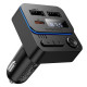 АЗП з FM-модулятором BOROFONE BC60 Hero 35W(1A1C) car BT FM transmitter Black (6941991121388)