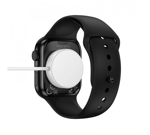 Бездротовий зарядний пристрій для смарт-годинника BOROFONE BD14 Smart sports watch charging cable White (6941991121852)