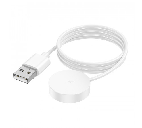 Бездротовий зарядний пристрій для смарт-годинника BOROFONE BD14 Ultra Smart sports watch charging cable White (6941991124297)