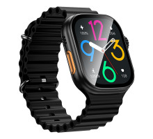 Смарт-годинник BOROFONE BD14 Ultra 51mm. 180 mAh. Smart sports watch(call version) Black (6941991124273)