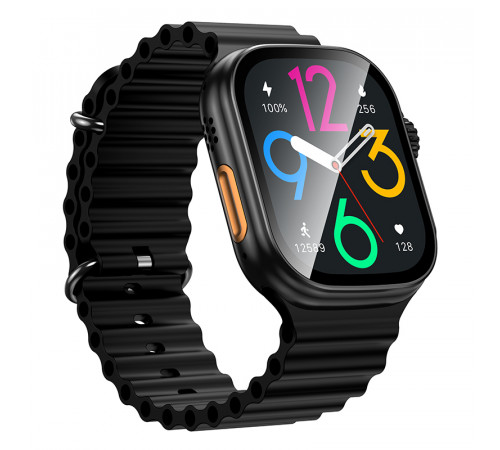 Смарт-годинник BOROFONE BD14 Ultra 51mm. 180 mAh. Smart sports watch(call version) Black (6941991124273)
