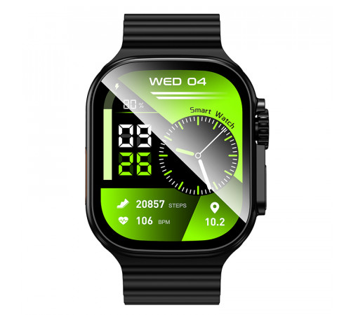 Смарт-годинник BOROFONE BD14 Ultra 51mm. 180 mAh. Smart sports watch(call version) Black (6941991124273)