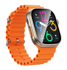 Смарт-часы BOROFONE BD14 Ultra 51mm. 180 mAh. Smart sports watch(call version) Titanium Gold (6941991124280)