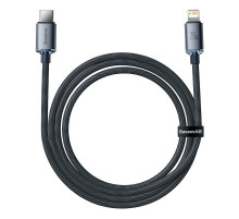 Кабель Baseus Crystal Shine Series Fast Charging Data Cable Type-C to iP 20W 2m Black (CAJY000301)