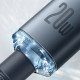 Кабель Baseus Crystal Shine Series Fast Charging Data Cable Type-C to iP 20W 2m Black (CAJY000301)