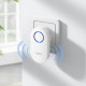 Дзвінок HOCO HI25 210 mAh wireless doorbell (EU) White (6942007662307)