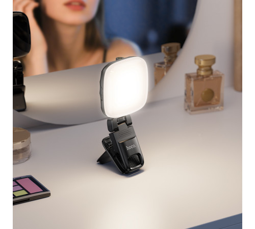Накамерна лампа HOCO K29 Wonder fill light Black (6942007655897)