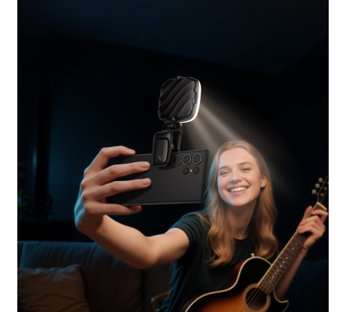 Накамерна лампа HOCO K29 Wonder fill light Black (6942007655897)