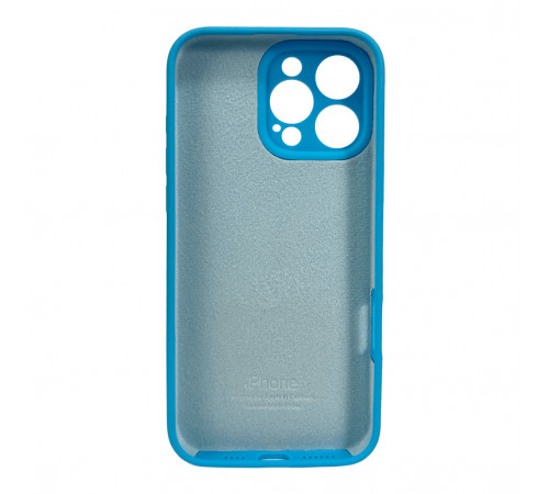 Чохол для смартфона Silicone Full Case AA Camera Protect for Apple iPhone 16 Pro 44,Light Blue (FullAAi16P-44)