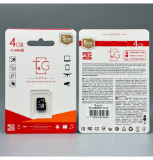 Карта пам'яті T&G 4Gb 10 Class (без адаптера)