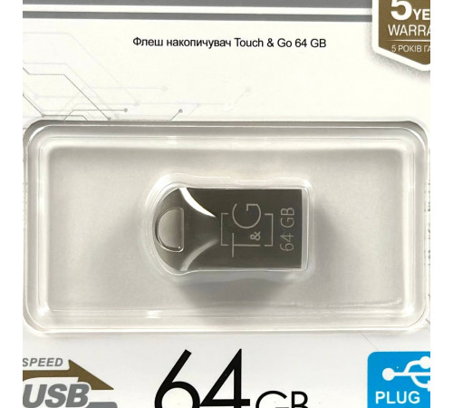 USB флеш T&G 64Gb Metal 106 USB2.0