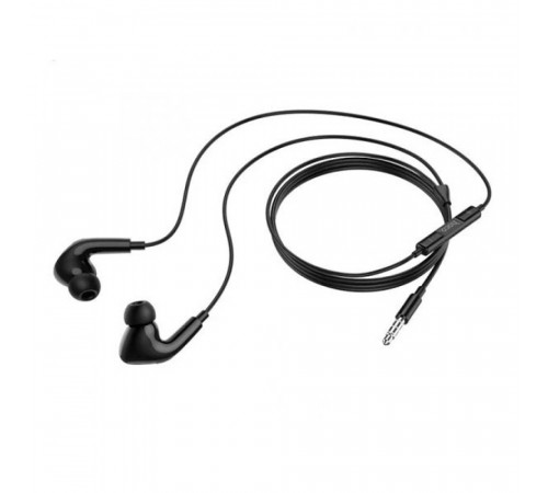 Навушники дротові HOCO M101 Pro Crystal (3.5mm) Black (6931474782373)