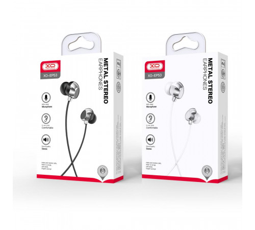 Навушники XO EP53 з мікрофоном 3.5mm