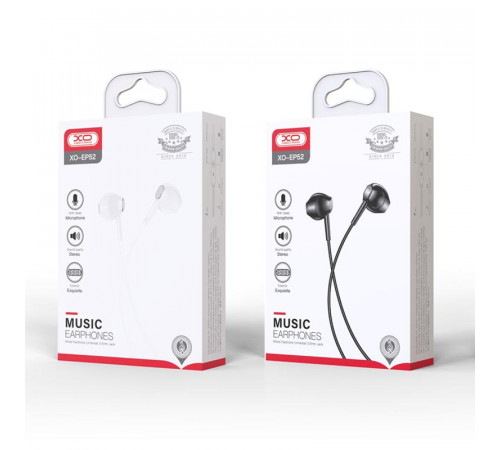 Навушники XO EP52 Metal з мікрофоном 3.5mm