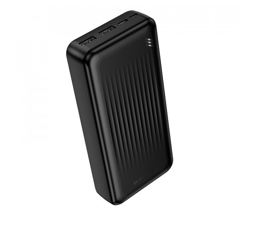 Зовнішній акумулятор BOROFONE BJ78A Clever power bank(20000mAh) Black (6941991121494)