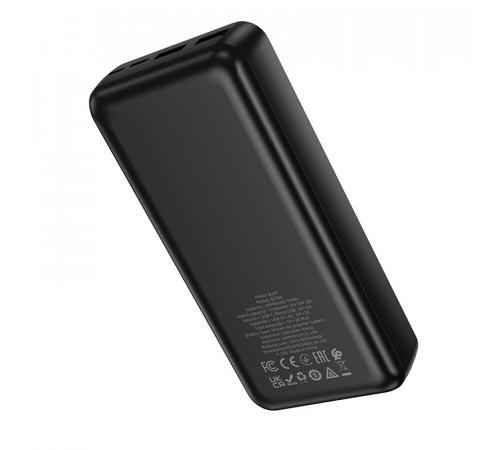 Зовнішній акумулятор BOROFONE BJ78A Clever power bank(20000mAh) Black (6941991121494)