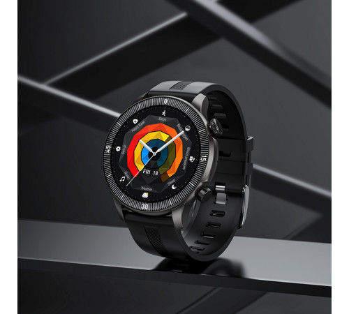 Смарт-годинник HOCO Y31 37mm, 250 mAh, Smart sports watch(call version) Black (6942007654098)