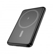 Внешний аккумулятор HOCO J140A Tony PD20W ultra-thin magnetic power bank(5000mAh) Black (6942007640626)