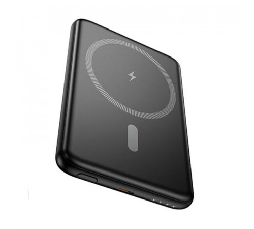Зовнішній акумулятор HOCO J140A Tony PD20W ultra-thin magnetic power bank(5000mAh) Black (6942007640626)