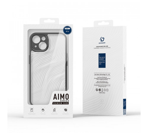 Чохол для смартфона DUX DUCIS Aimo for Apple iPhone 15 Black (DUXiP15Black)