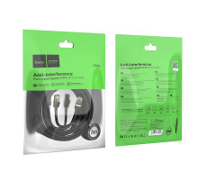 Кабель мережевий патч-корд для інтернету Hoco US02 Level 5m