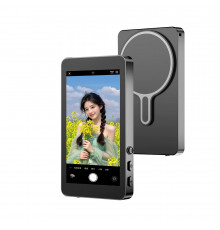 Дополнительный экран Magnetic selfie screen RK-X40L камеры смартфона Black (RK-X40L-B)