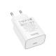 Мережевий зарядний пристрій HOCO C143A Benefit single port PD20W charger White (6942007652063)