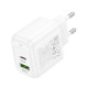 Мережевий зарядний пристрій HOCO CS55A Surplus PD30W+QC3.0 charger White (6942007631549)