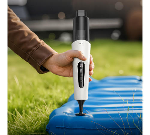 Автомобільний пилосос HOCO ZP16 Wave wireless vacuum cleaner(blowing and suction integrated) White (6942007660853)