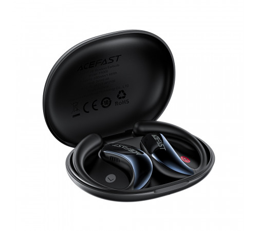 Бездротові навушники TWS ACEFAST FA005 ACEFIT SE, ENC, IPX4, Black (6974316284789)