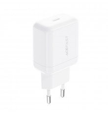 Мережевий зарядний пристрій ACEFAST A130 PD20W single USB-C charger White (6974316284659)