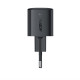 Мережевий зарядний пристрій ACEFAST A117 PD20W mini GaN USB-C fast charger Black (6974316284987)