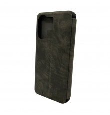 Чохол для смартфона Leather Premium for Xiaomi Redmi 13C / Poco C65 Grey (LPRRm13CGrey)