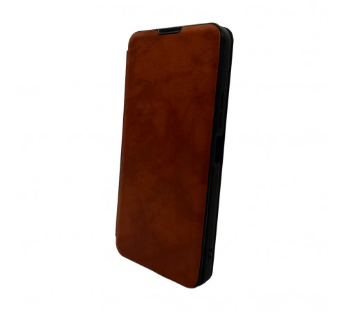 Чохол для смартфона Leather Premium for Xiaomi Redmi 13C / Poco C65 Brown (LPRRm13CBrown)