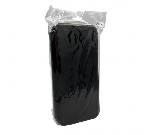 Чохол для смартфона Leather Premium for Xiaomi Redmi 15 (Europe version) Black (LPRRm15Black)
